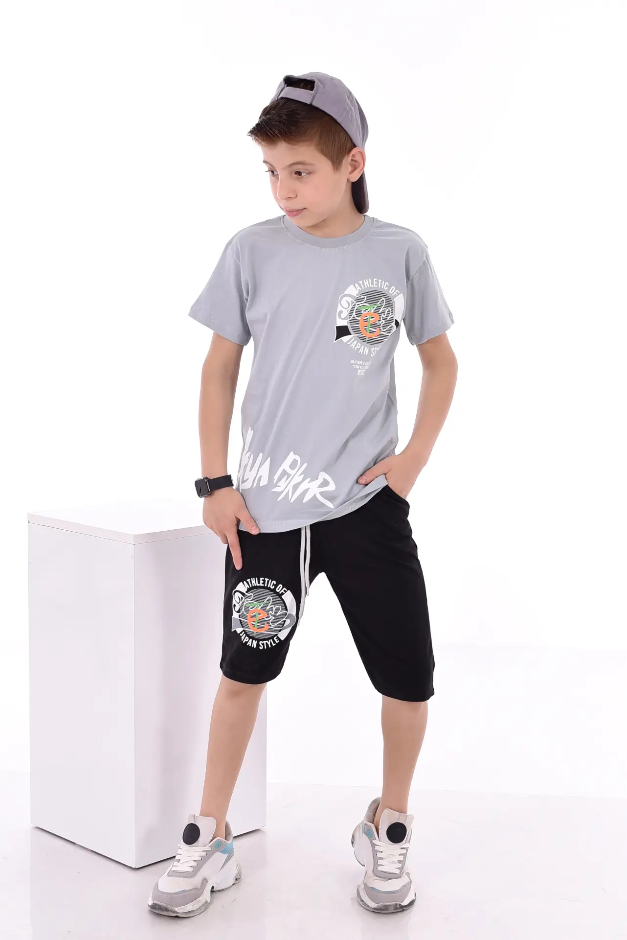 Baskılı Erkek Çocuk T-Shirt A-0015