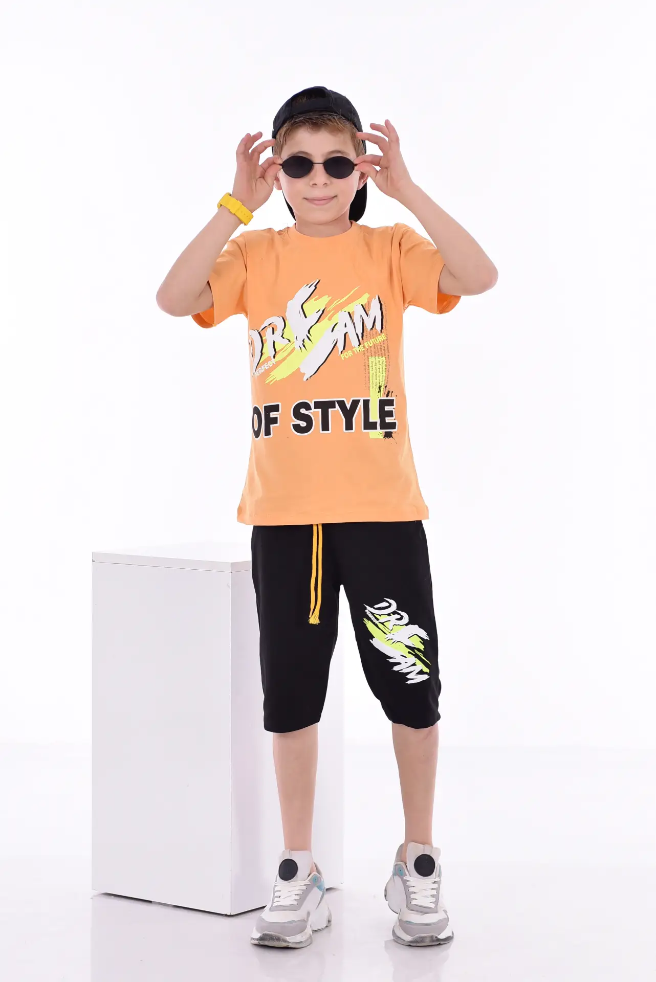 Baskılı Erkek Çocuk T-Shirt A-0020